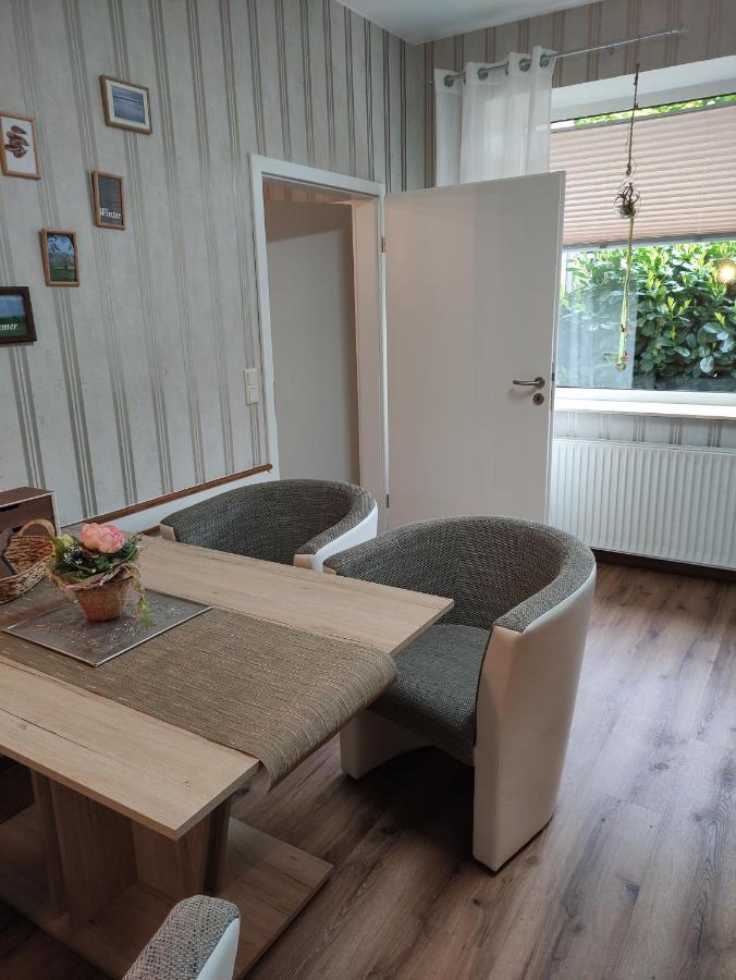 Ferienwohnung Zur Muehle Weener Esterno foto